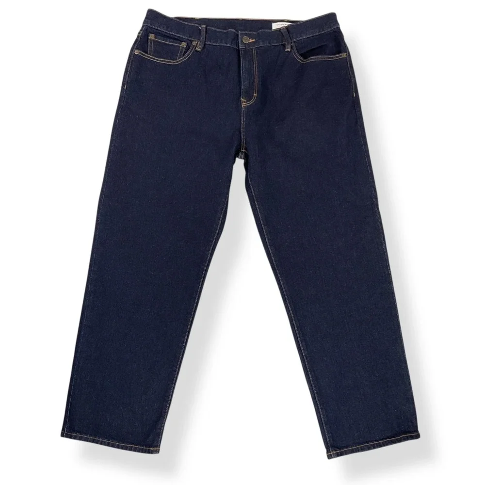 Banana‎ Republic Jeans Men 38x30 (ACTUAL 36x28) Blue Straight Denim Dark Wash